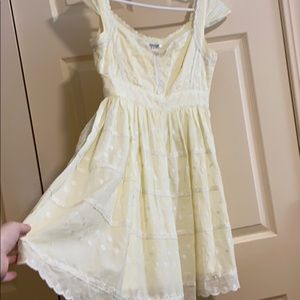Vintage Yellow Sundress